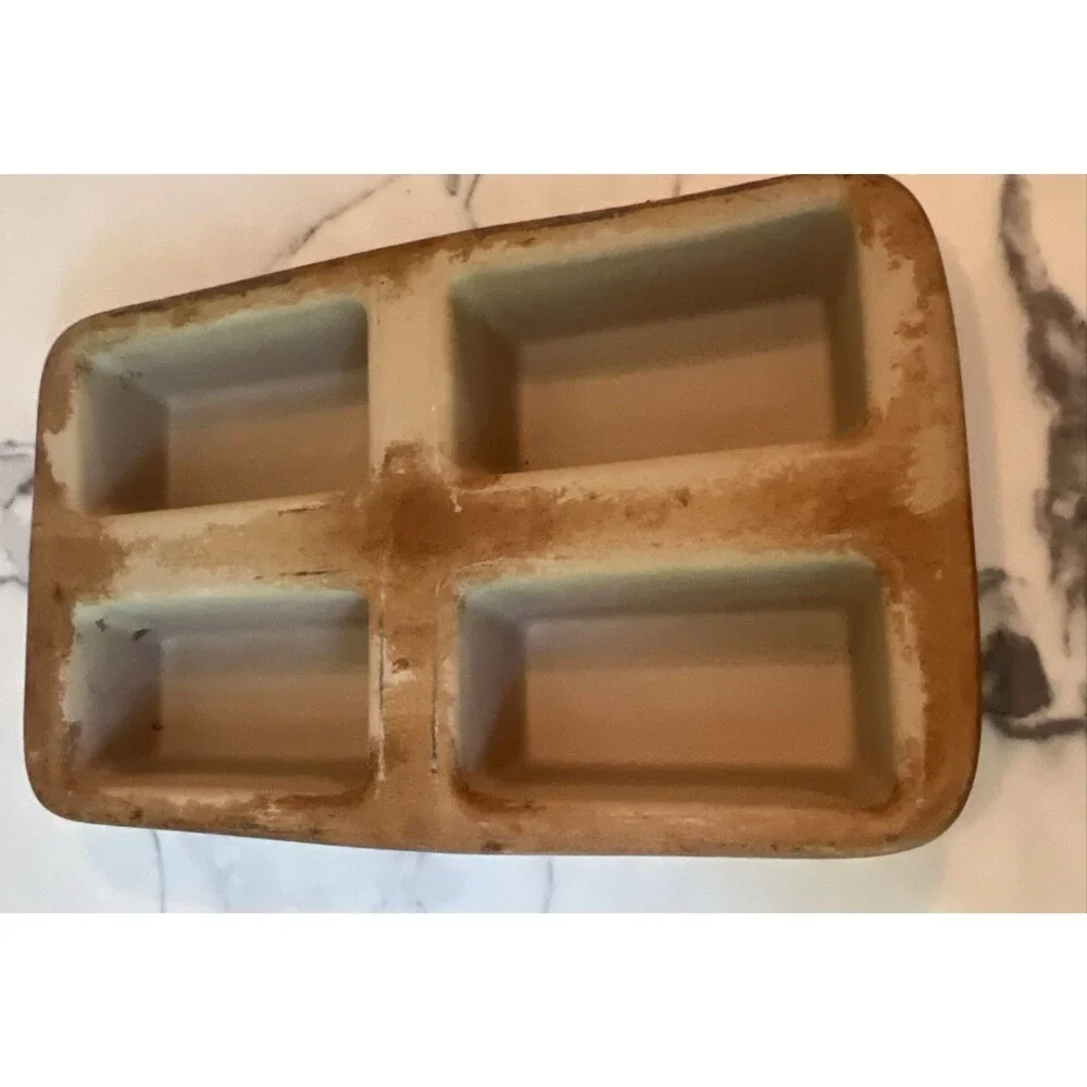 Pampered Chef Mini Loaf Stoneware Bread Pan Family Heritage Classics Collection